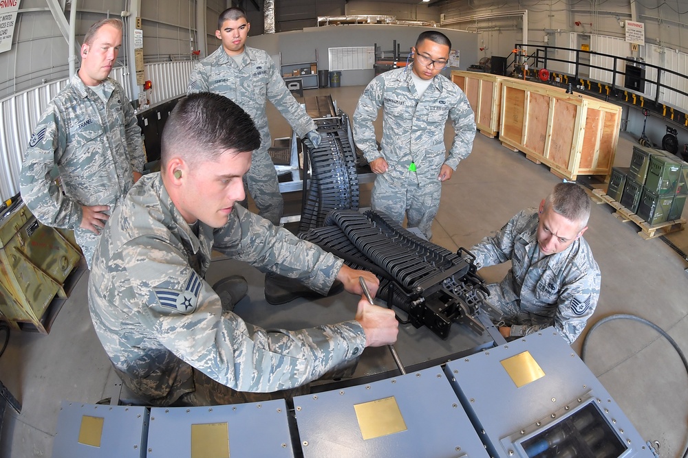 388th Fighter Wing F-35A Cannon AMMO bulk loader