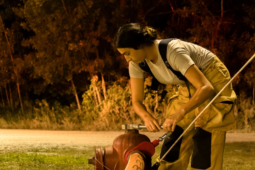 Passion drives only female firefighter supporting Northern Strike 18