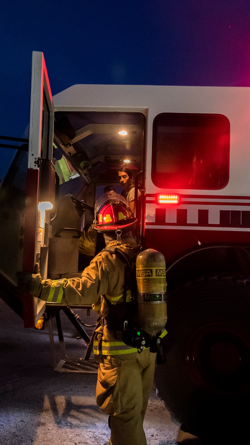 Passion drives only female firefighter supporting Northern Strike 18 at Alpena CRTC