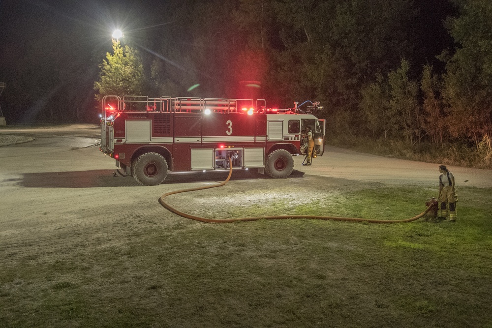 Passion drives only female firefighter supporting Northern Strike 18 at Alpena CRTC