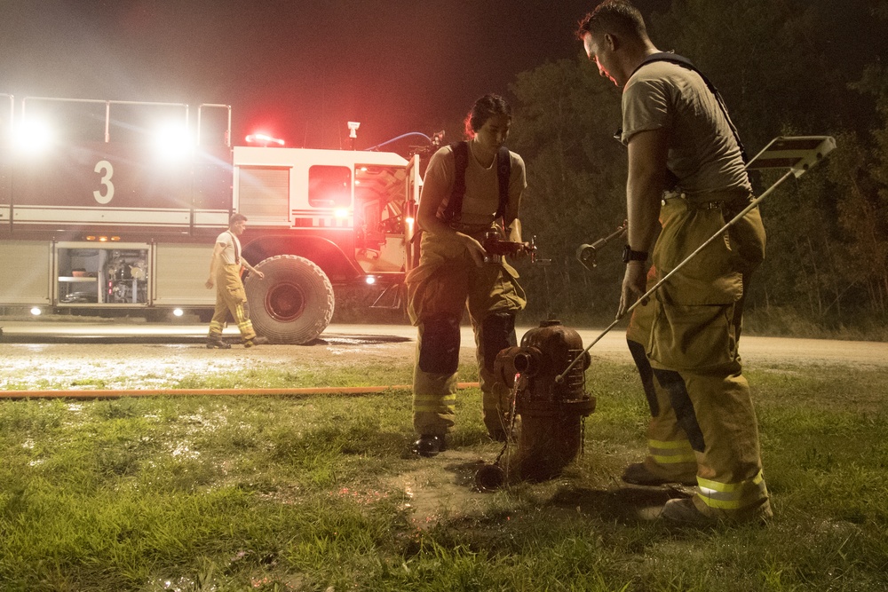 Passion drives only female firefighter supporting Northern Strike 18 at Alpena CRTC