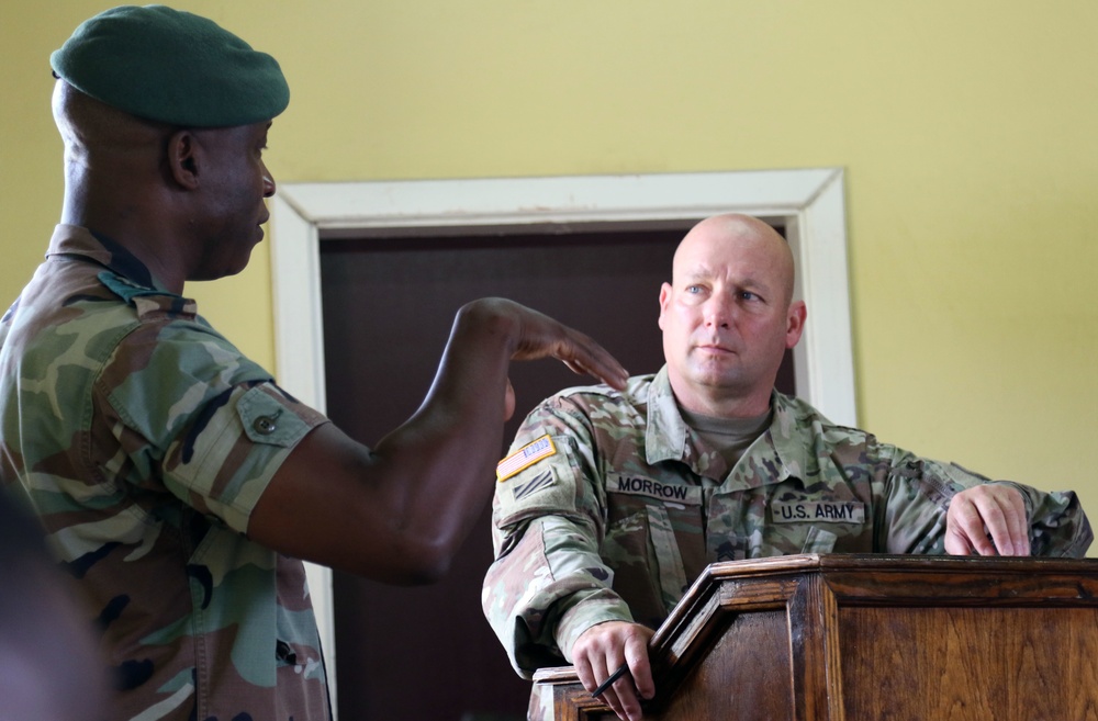 CERFP instructs the St. Kitts and Nevis Fire Rescue Services on SAR