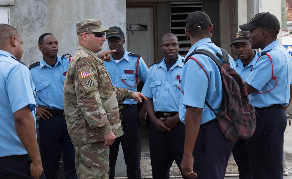 CERFP instructs the St. Kitts and Nevis Fire Rescue Services on SAR