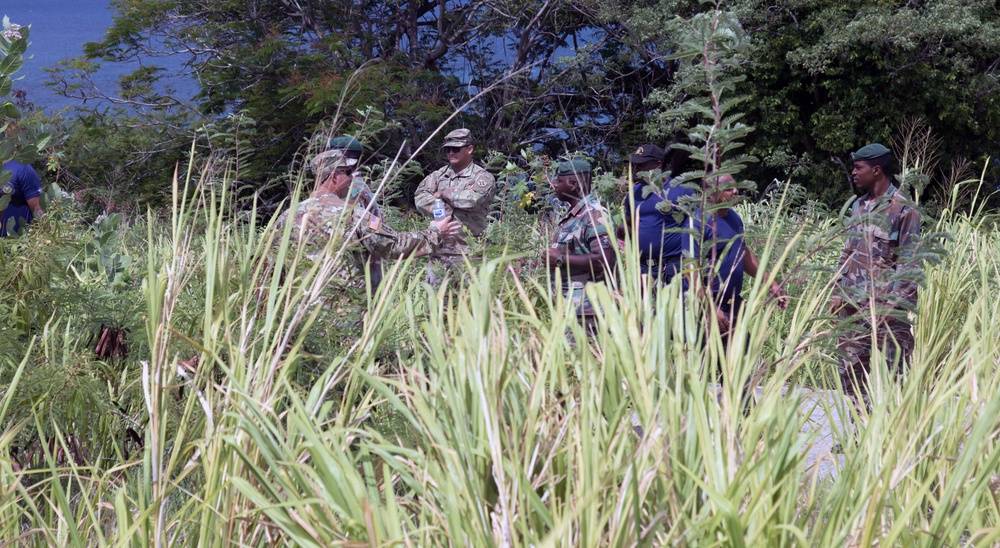 CERFP conducts SAR simulations with the St. Kitts and Nevis Fire Rescue Services