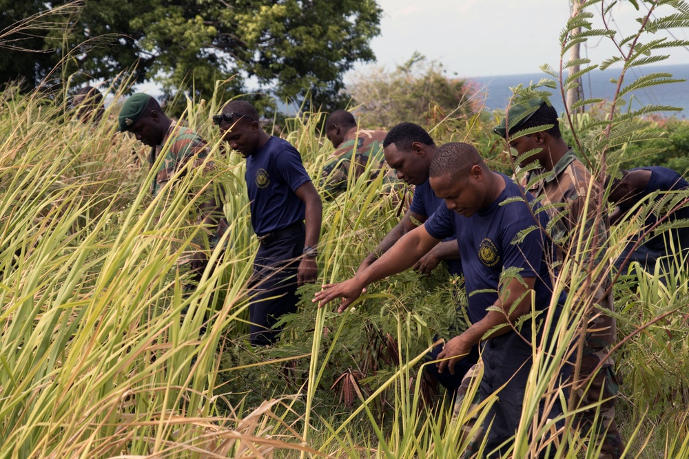 CERFP conducts SAR simulations with the St. Kitts and Nevis Fire Rescue Services