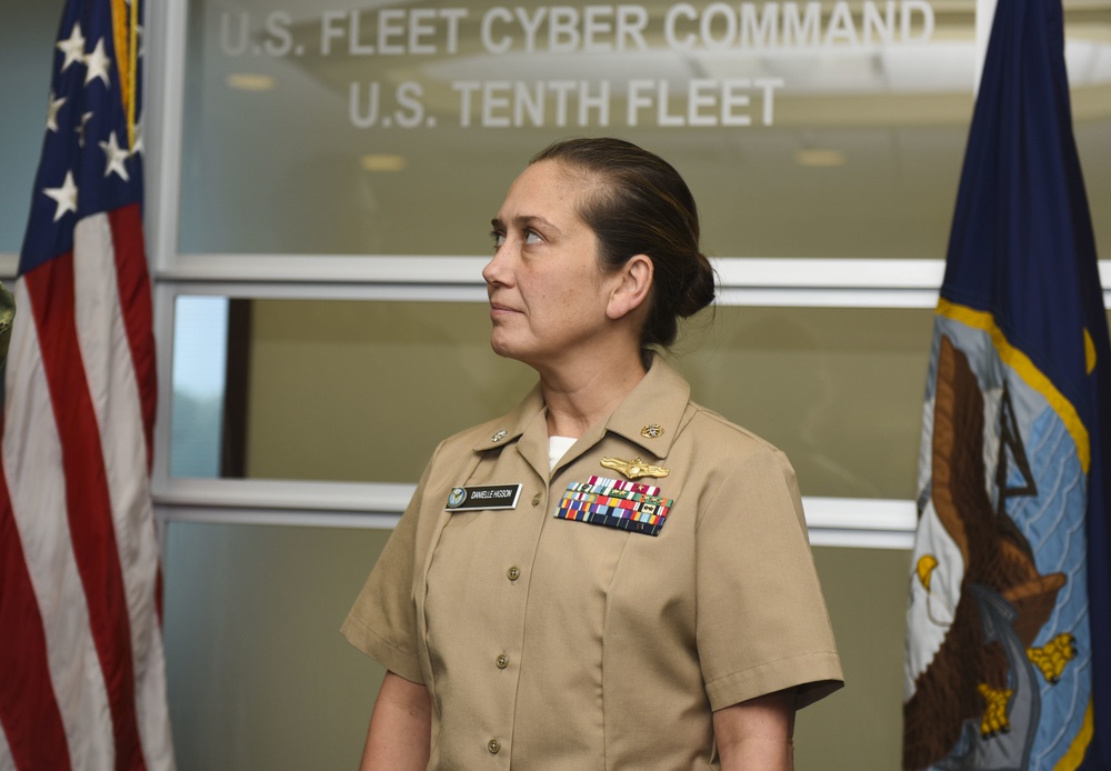 Fleet Cyber Command Officer is First JAG to Earn IWO Pin
