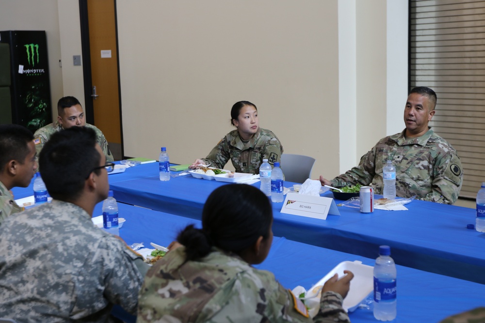 Brig. Gen. Kenneth S. Hara visits 29th IBCT Soldiers