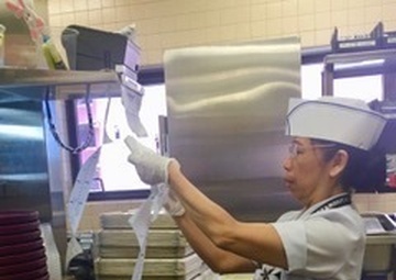 Room service on a Sunday