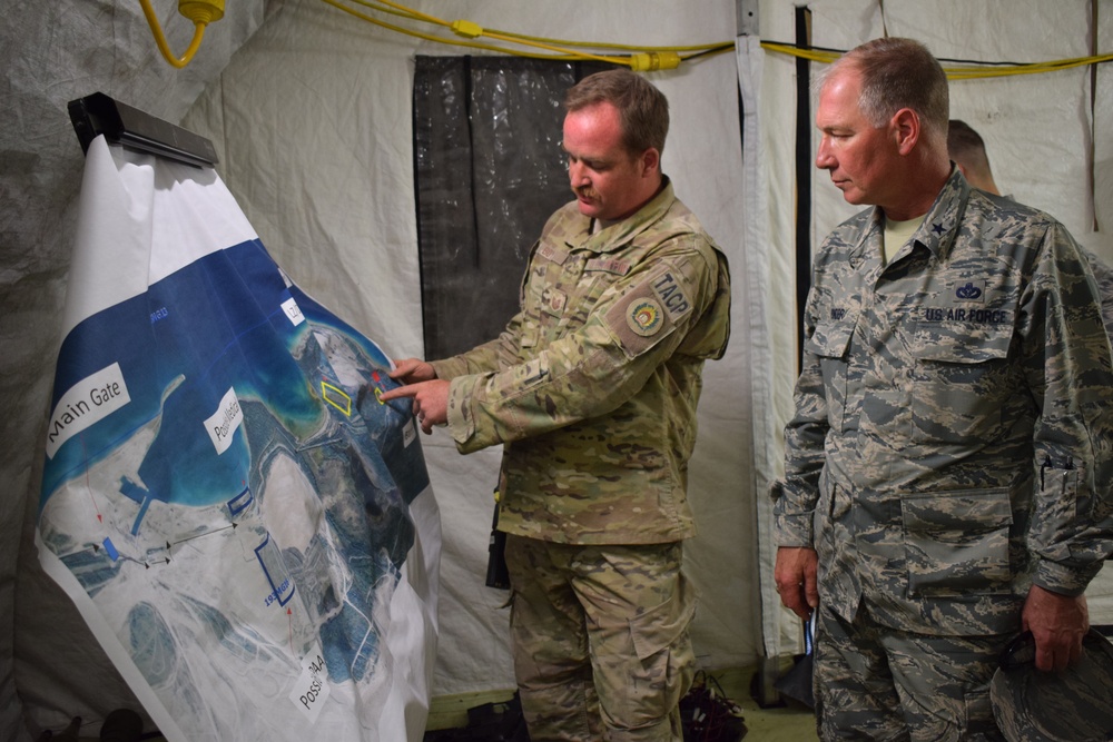 National Guard Bureau director of logistics and installations visits Northern Strike 18