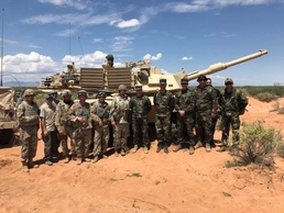 Moldovan and National Guard Soldiers Become One Team in the Desert Environment of Fort Bliss
