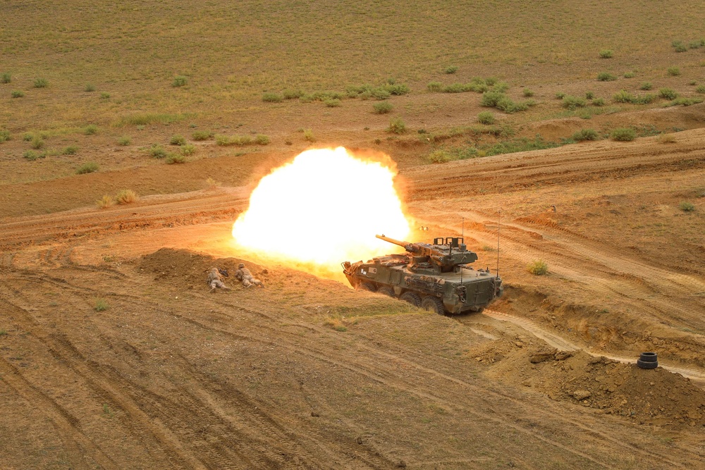 Noble Partner combined arms live fire