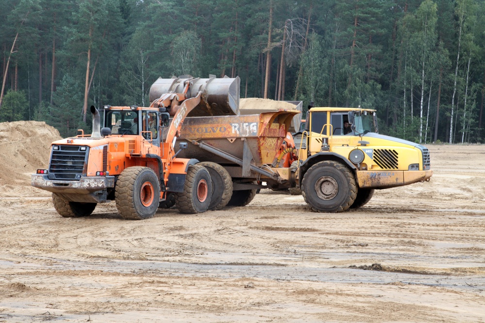 201st Deploy for Training to construct an air to ground range to be used by NATO and Lithuanian Forces.