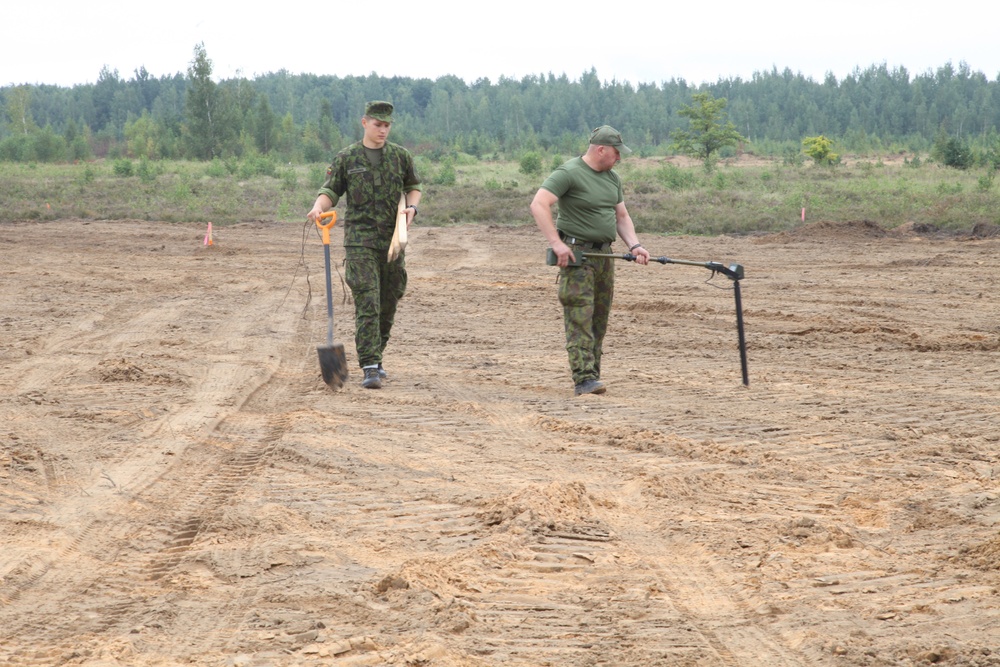 201st Deploy for Training to construct an air to ground range to be used by NATO and Lithuanian Forces.