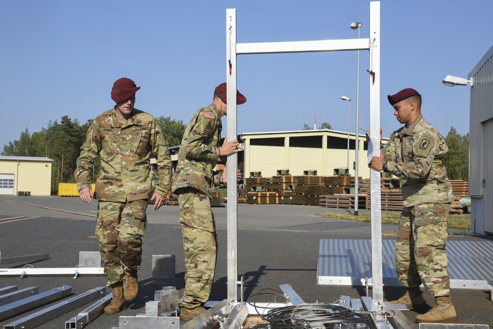 TAPC builds a deployable aircraft mock door (DAMD) training aid