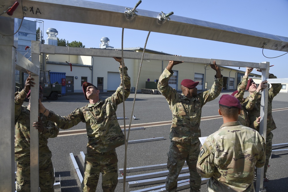 TAPC builds a deployable aircraft mock door (DAMD) training aid