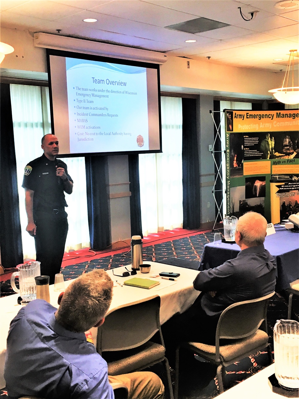 Threat Management Team holds eighth meeting at Fort McCoy