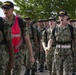 Pass-in-review graduation rehearsal
