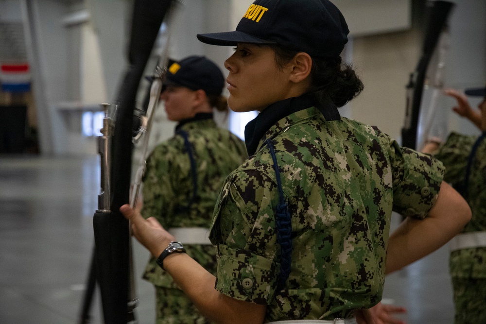 RTC Pass-in-review graduation rehearsal