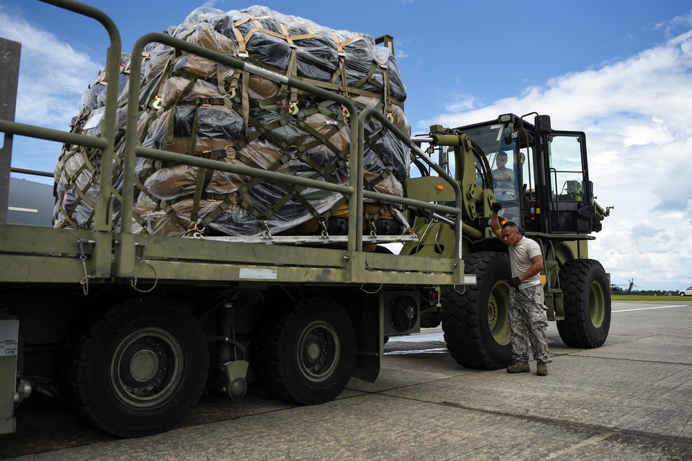 Loadmasters prepare units to deploy