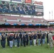 Cincinnati Reds baseball team recognize military service