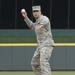 Cincinnati Reds baseball team recognize military service