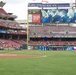 Cincinnati Reds baseball team recognize military service