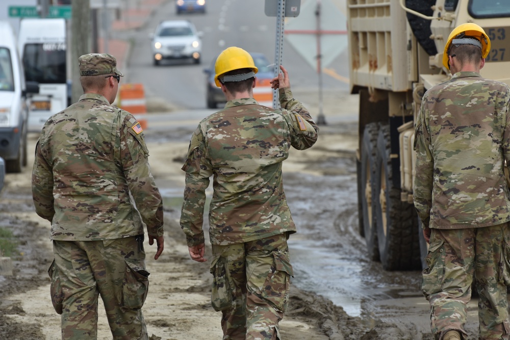 N.Y. Army National Guard, 827th Assists in Flooding Relief