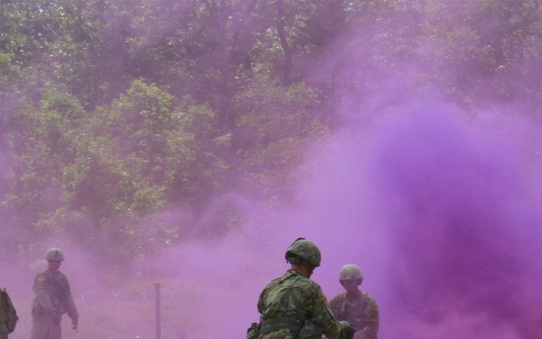 Sergeant Leads His Men