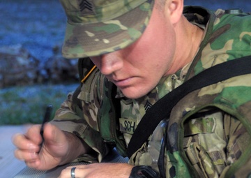2018 U.S. Army Europe Best Warrior Competition Day Land Navigation