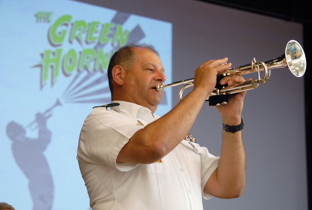 42nd Infantry Division band performs