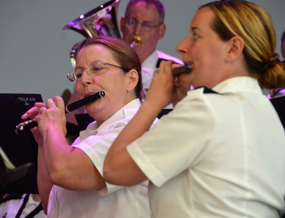 42nd Infantry Division band performs