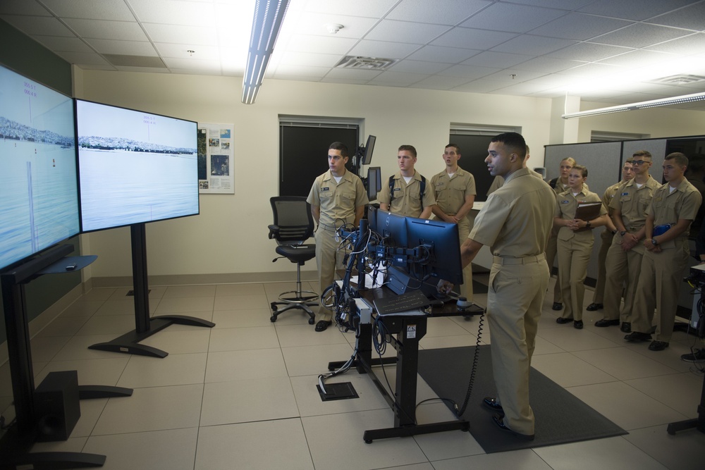 NROTC Midshipmen Compete for Shiphandler of the Year at SWOS