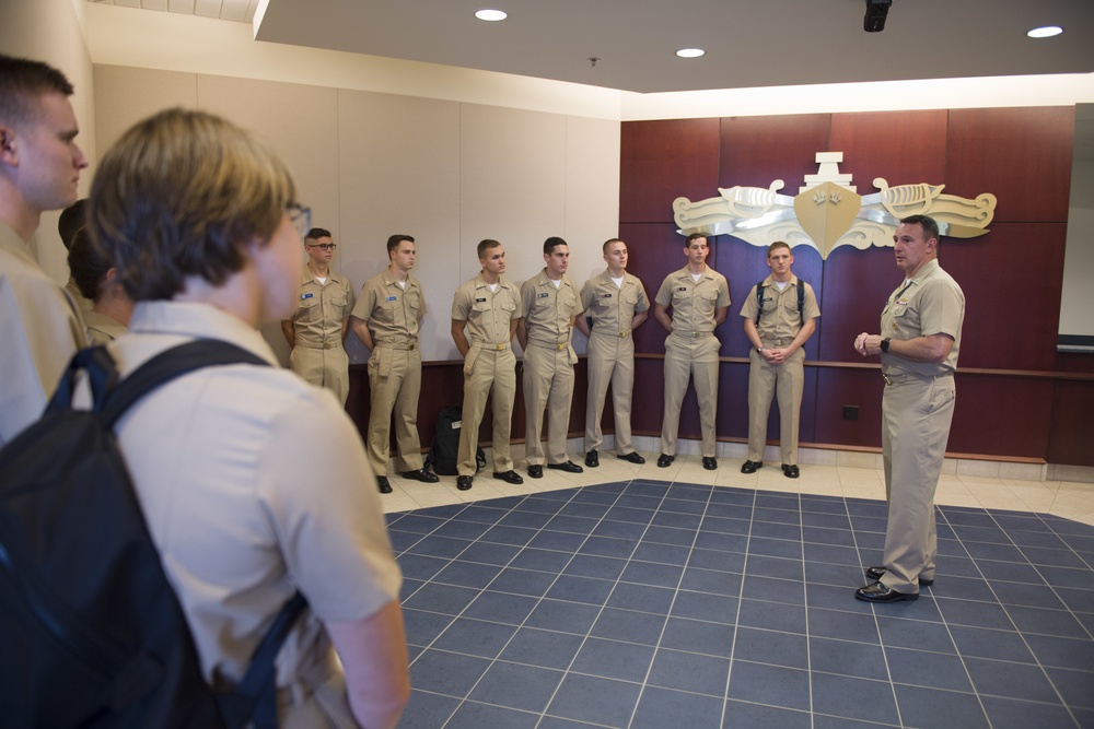 NROTC Midshipmen Compete for Shiphandler of the Year at SWOS