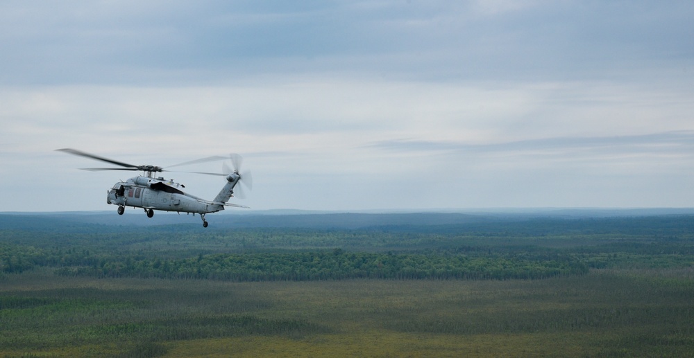 Combat Search and Rescue mission at Northern Strike 18