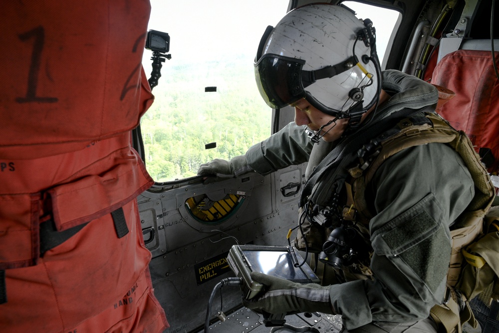 Combat Search and Rescue mission at Northern Strike 18