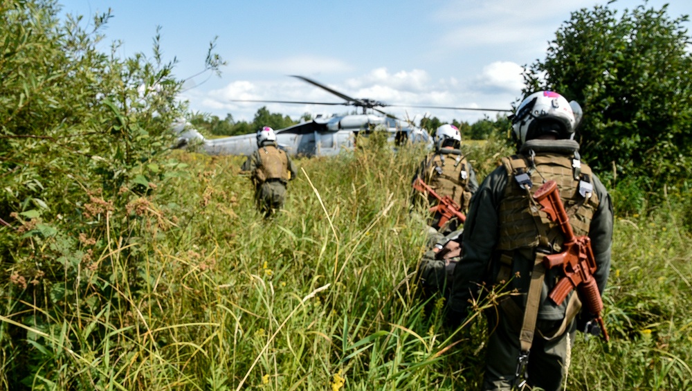 Combat Search and Rescue mission at Northern Strike 18