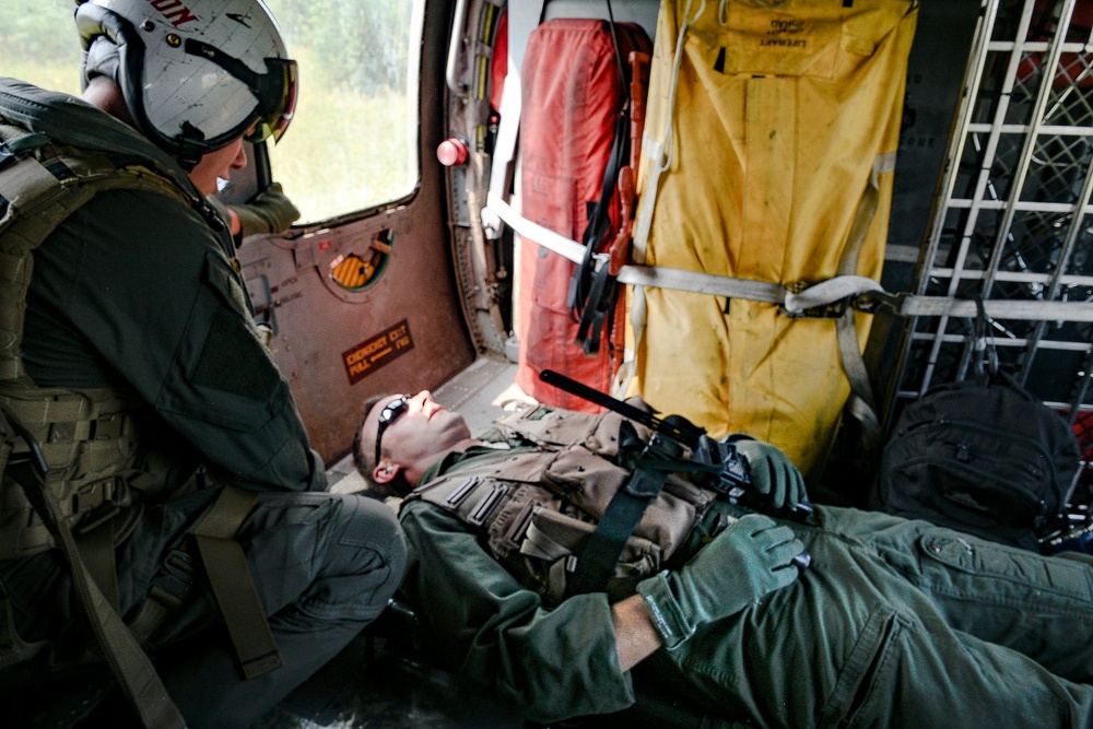 Combat Search and Rescue mission at Northern Strike 18