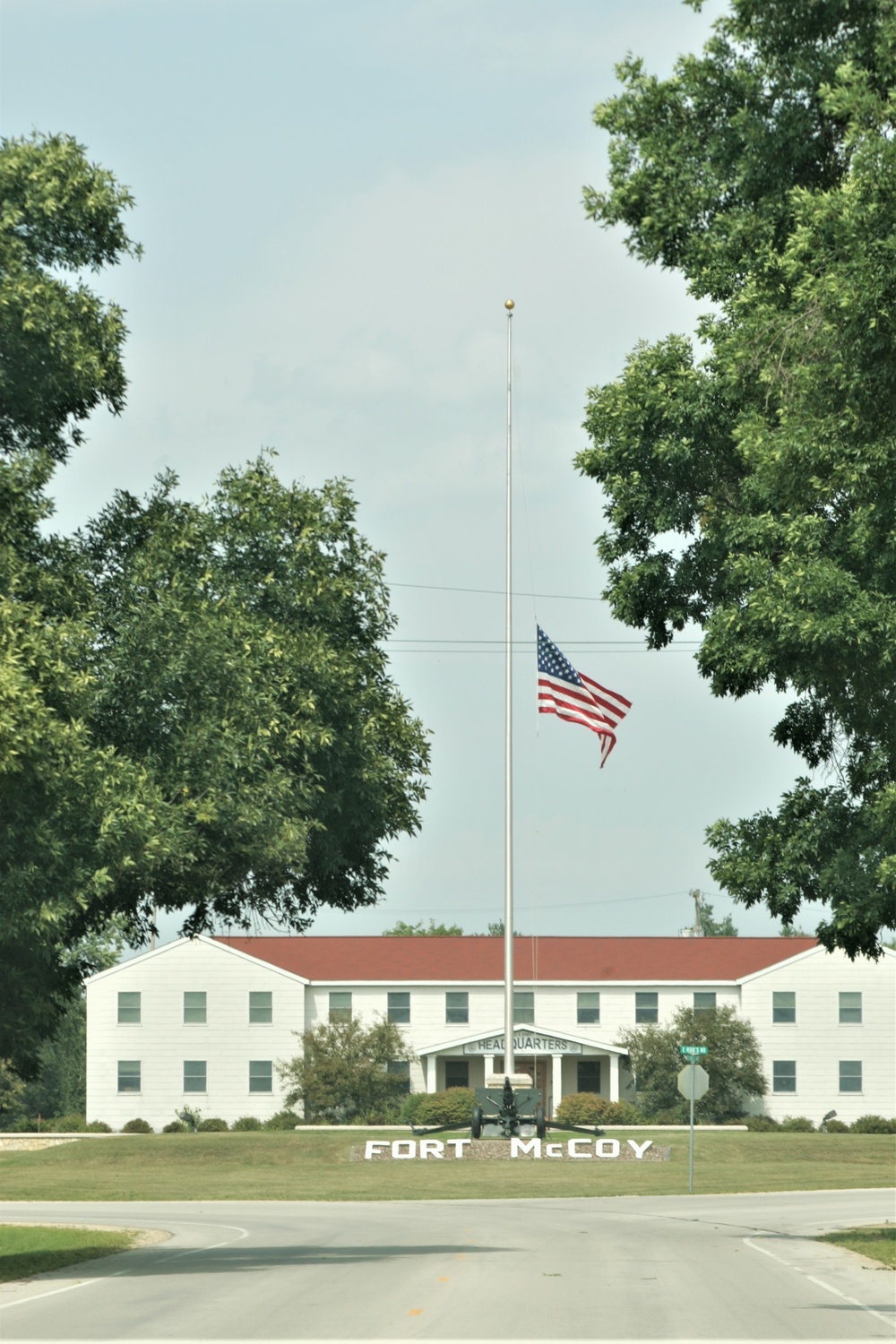 Fort McCoy flies flag at half-staff to honor Korean War veteran