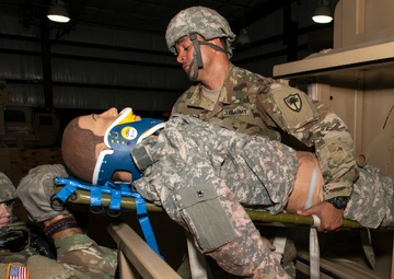 Over-Turned Vehicle Training Gives Combat Medics Real World Tests