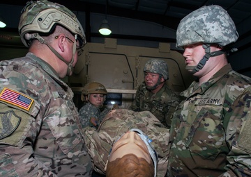 Over-Turned Vehicle Training Gives Combat Medics Real World Tests