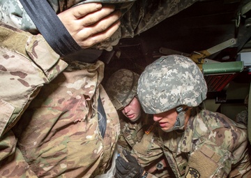 Over-Turned Vehicle Training Gives Combat Medics Real World Tests