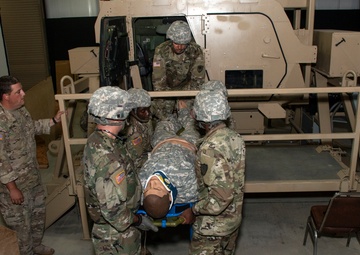 Over-Turned Vehicle Training Gives Combat Medics Real World Tests