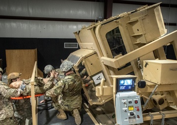 Over-Turned Vehicle Training Gives Combat Medics Real World Tests