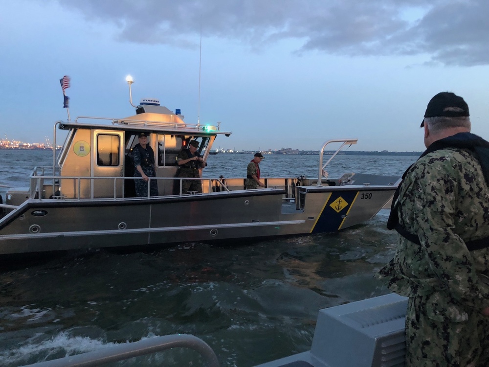 Naval Militia tests new boat