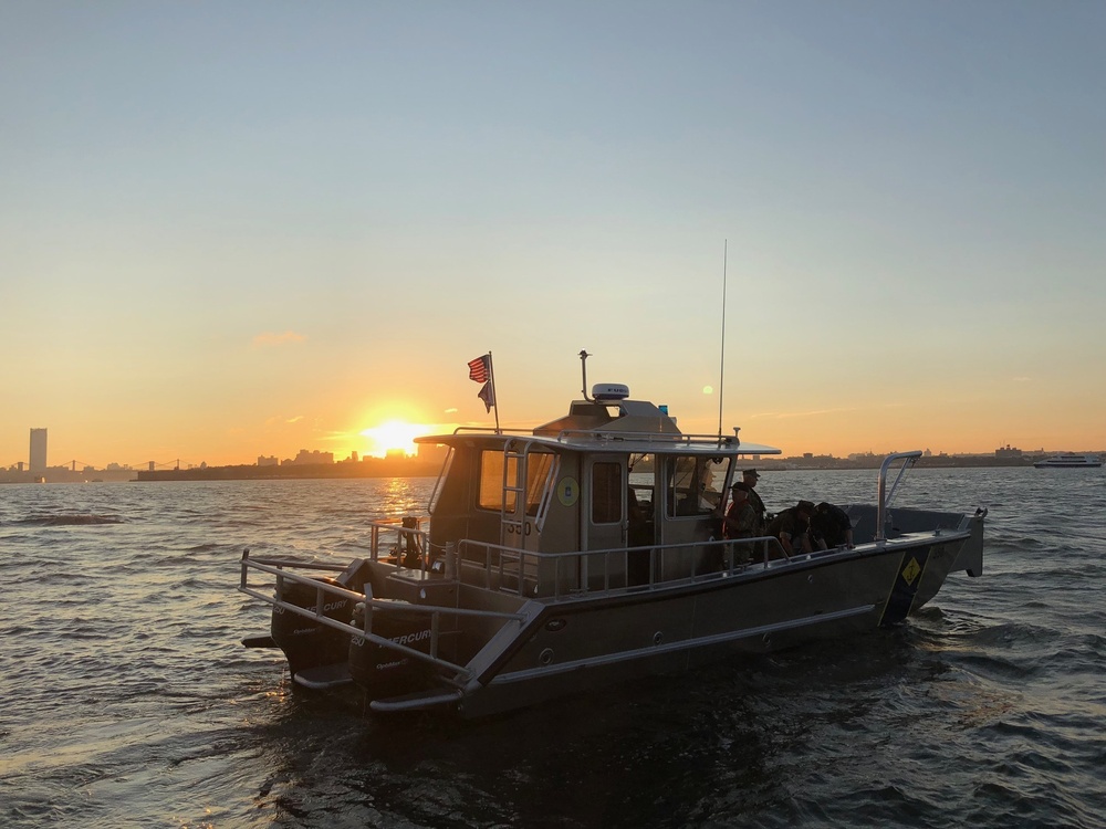 Naval Militia tests new boat