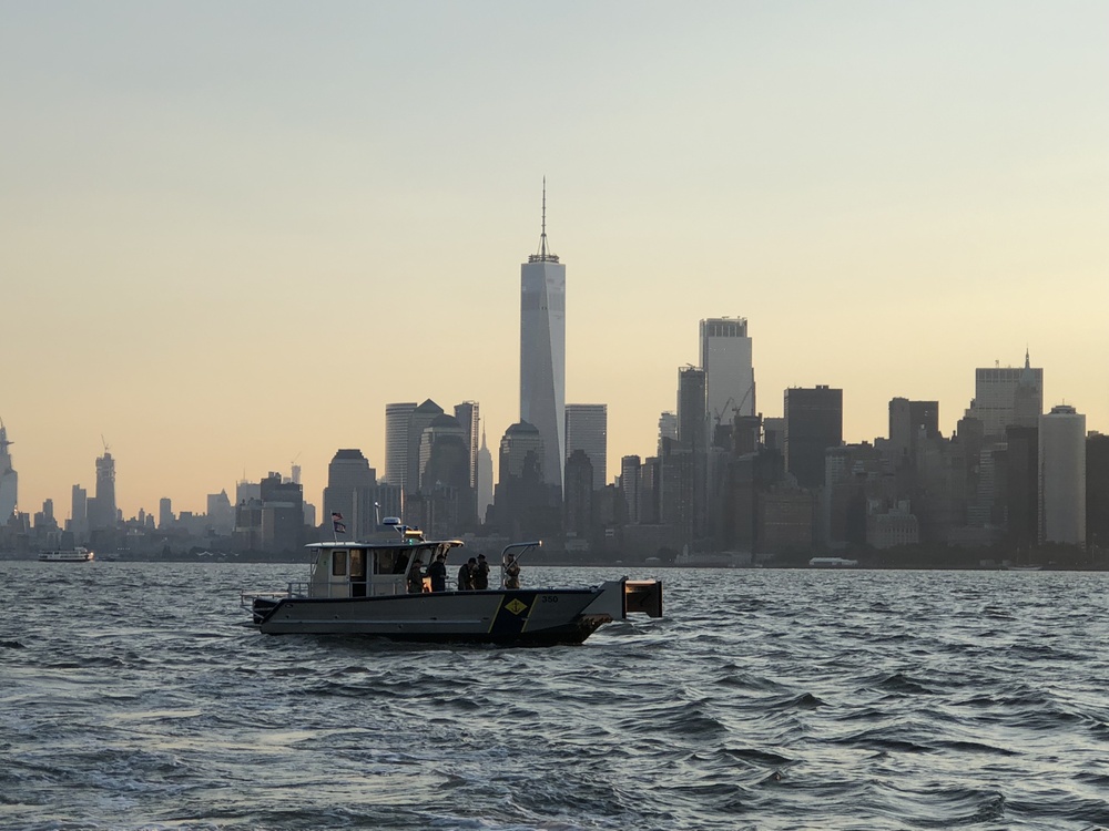 Naval Militia tests new boat