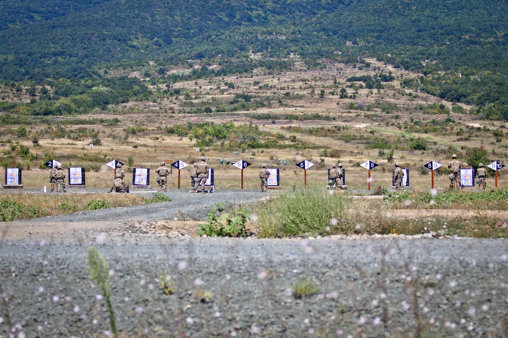 2-5 CAV and Bulgarian Soldiers Conduct Advanced Rifle Marksmanship Training