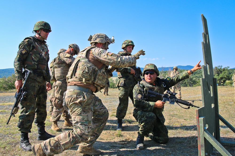 2-5 CAV and Bulgarian Soldiers Conduct Advanced Rifle Marksmanship Training