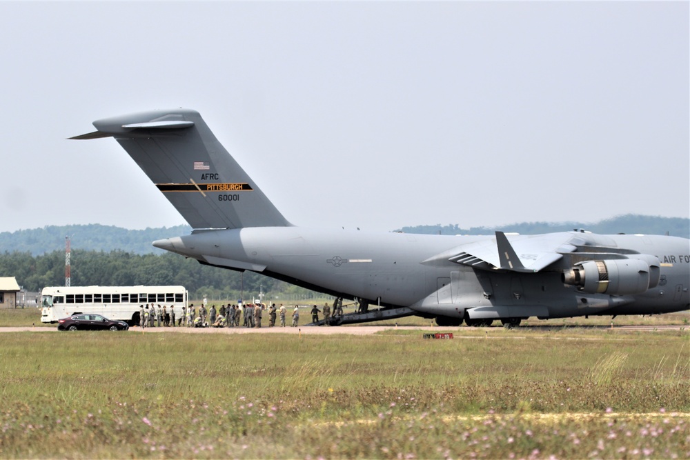 Patriot Warrior 2018 participants conduct training scenario at Fort McCoy