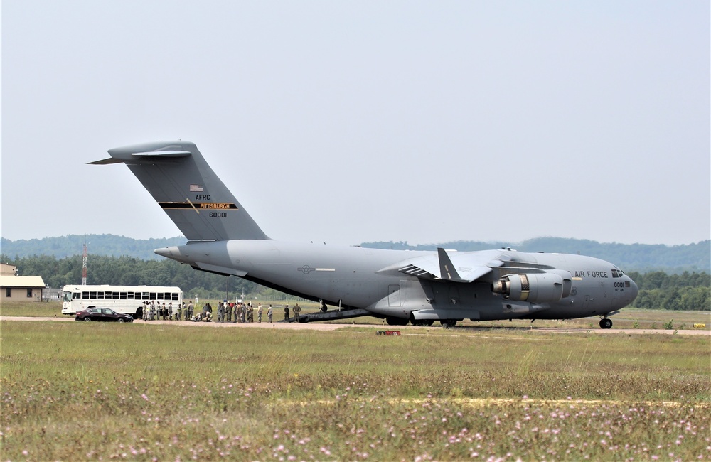 Patriot Warrior 2018 participants conduct training scenario at Fort McCoy